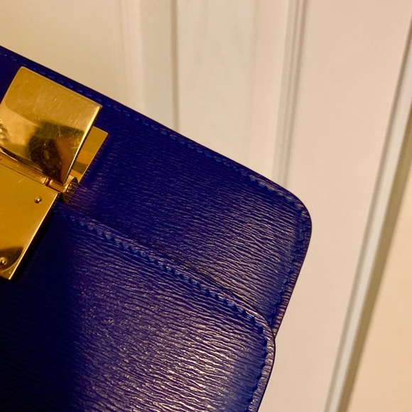 Authentic Celine mini box royal blue - Picture 4 of 7